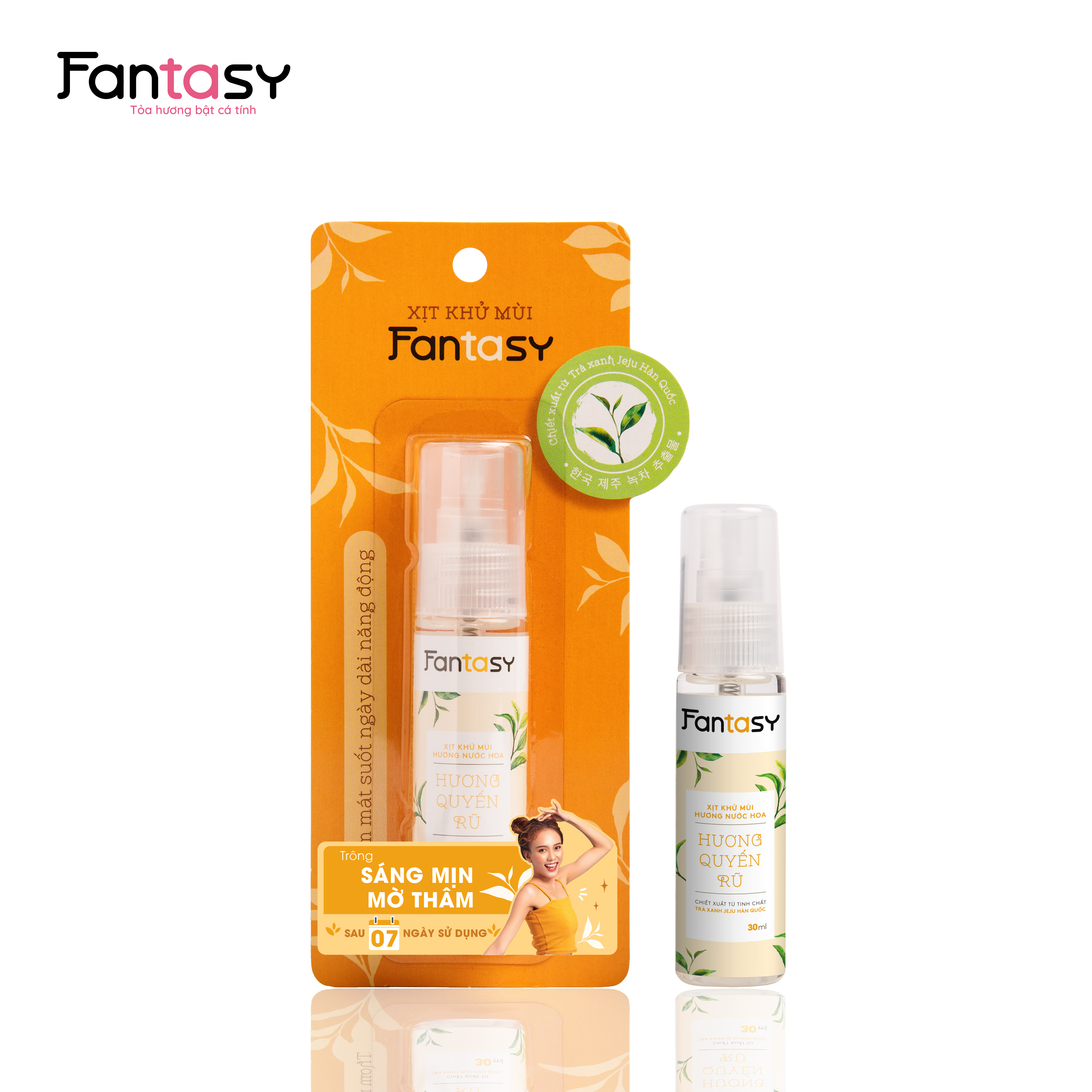 Xịt khử mùi hương nước hoa Fantasy - Hương Quyến Rũ